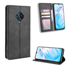 For Vivo V17 Case For Vivo S1 Pro Luxury Flip PU Leather Wallet Magnetic Adsorption Case For BBK vivo Y9S V17 S1Pro Phone Bag 2024 - buy cheap