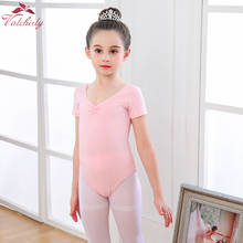 Girls Team Basic Dance Leotard Toddler Spandex Gymnastics Dancewear Kids Ballet Clothing Female Cotton Bodysuit Dancing Costume 2024 - buy cheap