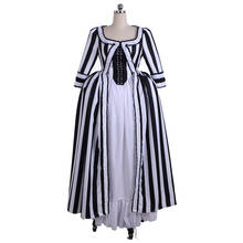 Vestido de baile feminino 18 ° século rococo, vestido adulto com alças brancas, feito sob medida l320 2024 - compre barato