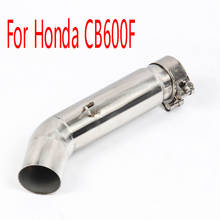 For Honda CB600F CB 600F Hornet 2007- 2013 Hornet 600 Slip-on Motorcycle Exhaust Muffler Middle Link Pipe Escape Connection Pipe 2024 - buy cheap