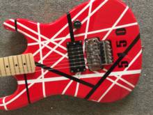 Free delivery / red high quality double shake vibrato Guitar / China Electric Guitar 2024 - buy cheap