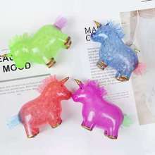 New Stress Balls Unicorn Crocodile Crab Autism Mood Squeeze Relief Healthy Toy Funny Gadget Vent Toy Children Christmas Gift 2024 - buy cheap