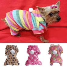 Mono de lana cálido para perro, ropa de invierno para perros pequeños, Chihuahua, Shih Tzu, suéter, traje para cachorros, ropa para mascotas 2024 - compra barato