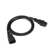 Cable adaptador de corriente IEC C13 C14, 2 piezas, 1,5 m, 1,8 m, C13 a C14, para PDU, PC, Monitor de ordenador, adaptador de salida de CA 2024 - compra barato