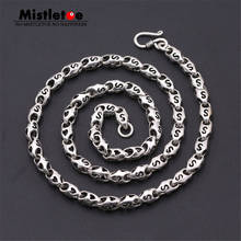 Mistletoe 925 Sterling Silver Classic Vintage 6.0mm Necklace Chain Punk Jewelry Men 2024 - buy cheap