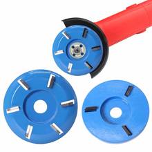 3/6 Teeth Power Carving Disc Tool Wood Milling Cutter 90mm Diameter 16mm Bore Angle Grinder Angle Grinder For Tea Table Carving 2024 - buy cheap