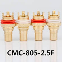 HIGH PERFOMACNE GOLD PLATE RCA FEMALE CONNECTOR CHASSIS SOCKETS RCA Socket 2024 - buy cheap