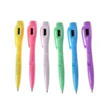 Novelty Ballpoint Pen with Digital Clock Electronic Pen High Quanlity Exam Pens Watch Pen 1pc New Arrive Hot Sale 2024 - buy cheap