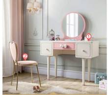 Dressing table European-style bedroom princess dressing table palace small luxury makeup stool combination furniture GA1C 2024 - buy cheap