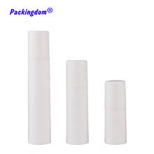 20pcs Airless Pump Bottle White Empty Cosmetic Packaging Plastic Sample Container Lotion Cream Vacuum Bottles 15ml 30ml 50ml 2024 - buy cheap