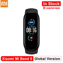 In Stock Xiaomi Mi Band 5 Global Version Fitness Bracelet Heart Rate Monitor Miband 5 Sports Smart Band Redmi airdots 3 Earphone 2024 - buy cheap