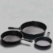 14-20CM Cast Iron Frying Pan Non-stick Egg Pancake Skillet Cookware for Gas Induction Cooker Restaurant Home Kitchen Frying Pot 2024 - buy cheap
