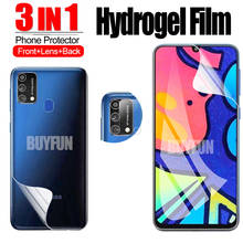 Película de hidrogel 3 en 1 para Samsung Galaxy M21S, Protector de pantalla, película de cámara para samsung m21, m31, m30s, samsang, pantalla + película de lente 2024 - compra barato