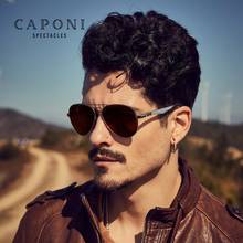 CAPONI Avation Driver Sun Glasses Photochromic Polarized Night Vision Trendy Sunglasses Men 2020 New Designer Eyewear BSYS3110 2024 - buy cheap