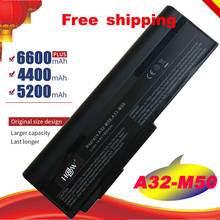 7800mAh Аккумулятор для ноутбука Asus N53 A32 M50 M50s N53S N53SV A32-M50 A32-N61 A32-X64 A33-M50 2024 - купить недорого