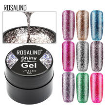 Гель-лак ROSALIND для ногтей, блестящая краска, Лаки, блестящее верхнее Базовое покрытие для ногтей, набор полупостоянных для маникюра, нейл-арта 2024 - купить недорого