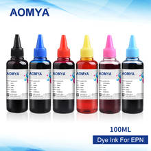 Conjunto de tinta para impressoras epson stylus r200/r220/r300/r300m/r320/r340/rx500/rx600/rx620/rx640, 6x100ml, t01d 2024 - compre barato