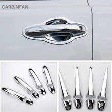 ABS Chrome Door Handle Cover + Inner Door Handle  Bowl Cup Trim Cap For Toyota RAV4  2014 2015 2016 2017 2018 Car Stylings  C859 2024 - buy cheap