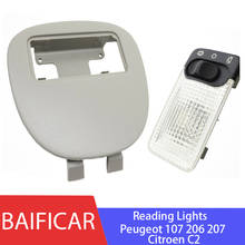 Baificar новый фирменный светильник на крышу, с лампочками, лампа для чтения, светильник s, дверь 6362P3 для Peugeot 107 206 207 Citroen C2 2024 - купить недорого