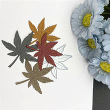 Maple Leaf Metal Cutting Dies Leaves Frame Template DIY Scrapbooking Card Stencil Paper Craft Handmade Album Handbook Home Decor 2024 - buy cheap