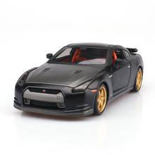 1:24 high simulation nissan GTR car model simulation super sports car model alloy car model for children gifts 2024 - buy cheap