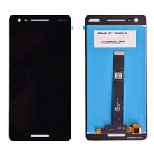 AAA + качественный ips ЖК-дисплей для 5,5 "Nokia 2,1 TA-1080 TA-1084 TA-1086 ЖК-дисплей сенсорный экран дигитайзер запасная сборка 2024 - купить недорого