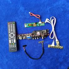 Kit de placa de control LCD 1CCFL para QD15XL01/QD15XL04/QD15XL06/QD15XL09, señal digital DVB, USB, VGA, AV 1024x768, panel de 30 Pines, LVDS 2024 - compra barato