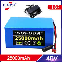 Original 48v 25ah ebike bateria 48v 1000w para bicicleta elétrica bateria bicicleta elétrica poderosa bateria 54.6v baterias 2024 - compre barato