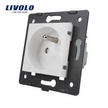 LIVOLO Manufacturer, Livolo White  Plastic Materials,  FR standard, Function Key For French Socket,VL-C7-C1FR-11 (3 Colors) 2024 - buy cheap