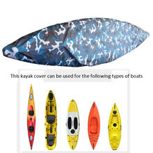 Funda impermeable para almacenamiento de Kayak, resistente a los rayos UV, 8 tamaños, 2,1-6m 2024 - compra barato