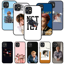 For iPhone  11 12  8 Plus Mini Pro X XR XS Max 4 5 7 6 6S 8 SE Phone Case Black Cover Hoesjes Trend NCT Nakamoto Yuta 2024 - buy cheap