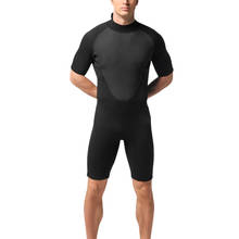 Roupa de mergulho de neoprene masculina 3mm, moletom curto de mergulho para caça submarina 2024 - compre barato