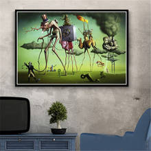 Salvador Dali Surrealism Wall Art Picture Canvas Painting Retro Quadro Posters and Print for Living Room Home Decoration Cuadros 2024 - buy cheap