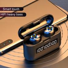 Auriculares inalámbricos X35 con Bluetooth 5,0, intrauditivos inteligentes táctiles para teléfono, auriculares inalámbricos con micrófono para juegos 2024 - compra barato