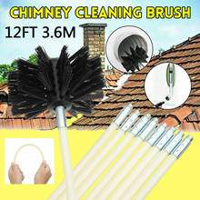 1 Set Nylon Brush Long Handle Flexible Pipe Rods for Chimney Boiler House Cleaner Cleaning Tool Kit 2024 - buy cheap