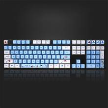 1 Set Replaceable OEM PBT 108 Keycaps Dye-sublimation Keycap Mechanical Keyboard Dropshipping 2024 - buy cheap