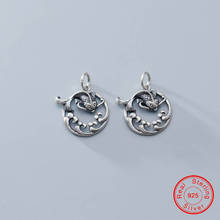 UQBing-abalorios redondos de Plata de Ley 925 para carpa, accesorio de joyería artesanal, 18mm 2024 - compra barato