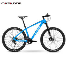 Catazer Carbon Mountain Bike 17"/19"21" Carbon Fiber Frame Bicycle 29er Wheel 20 Speeds Profession MTB Bicycle Disc Brake Bike 2024 - buy cheap