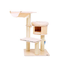 Solid Wood Sisal Cat Climbing Frame Cat Litter Cat Tree Cat Scratching Board Cat Scratching Post Sturdy Cat Jumping Platform 2024 - buy cheap