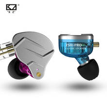 KZ ZSN Pro In Ear Earphones Hybrid technology 1BA+1DD HIFI Bass Metal Earbuds Sport Noise Cancelling Headset Monitor 2024 - buy cheap