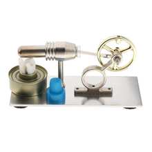 Hot Air Stirling Engine Model Steam Motor Physics Steam  Toy 2024 - buy cheap