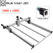 40 x 40 inch 4 Axis Lead CNC Machine Mechanical Kit Professional Wood Router Set with High-Torque 2.45N.m Nema23 Stepper Motors 2024 - buy cheap