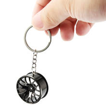 Car Key Holder Wheel Rim Key Chain For Ford Focus 2 3 Fiesta Mondeo Citroen C4 C5 Skoda Octavia Rapid Superb Accessories 2024 - buy cheap