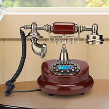 MS-6100B telefone estilo europeu retrô, botão de apertar, indicador de telefone, decoração da sala, criativo para escritório, casa, telefone clássico 2024 - compre barato