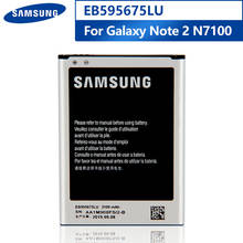 Original Replacement Phone Battery EB595675LU For Samsung Galaxy Note 2 N7100 N7102 N719 N7108 N7108D Authentic Battery 3100mAh 2024 - buy cheap