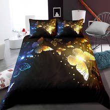 Fanaijia-conjunto de cama de borboleta, inclui fronha, roupa de cama e fronha 2024 - compre barato