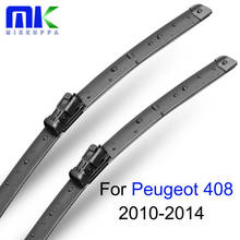 Mikkuppa-escobillas de limpiaparabrisas para coche, accesorios para Peugeot 408, 2010, 2011, 2012, 2013, par, 30 "+ 26" R 2024 - compra barato