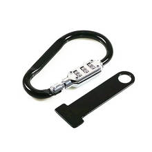 Motorcycle Dirt Bike Helmet Security Lock Combination Lidlock T bar Strap Extender Scooter Offroad Cafe Racer 2024 - buy cheap