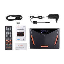 GTmedia-receptor de satélite V8 UHD DVB S2, decodificador con wifi integrado, compatible con T2-MI, H.265, DVB-S/S2/S2X T/T2/Cable/ATSC-C/ISDBT, mejor que V8 POR2 2024 - compra barato