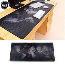 Mousepad grande para jogos, teclado, mapa do mundo, computador, escritório, grande 2024 - compre barato